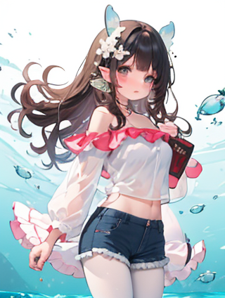 静思的优雅：女生思考时的美好姿态